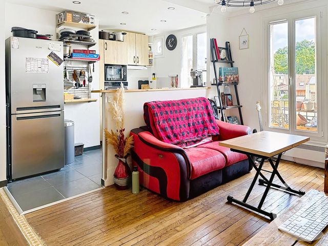 Appartement F2 à vendre - 2 pièces - 49.16 m2 - CHAVILLE - 92 - ILE-DE-FRANCE - Century 21 Fels Immobilier